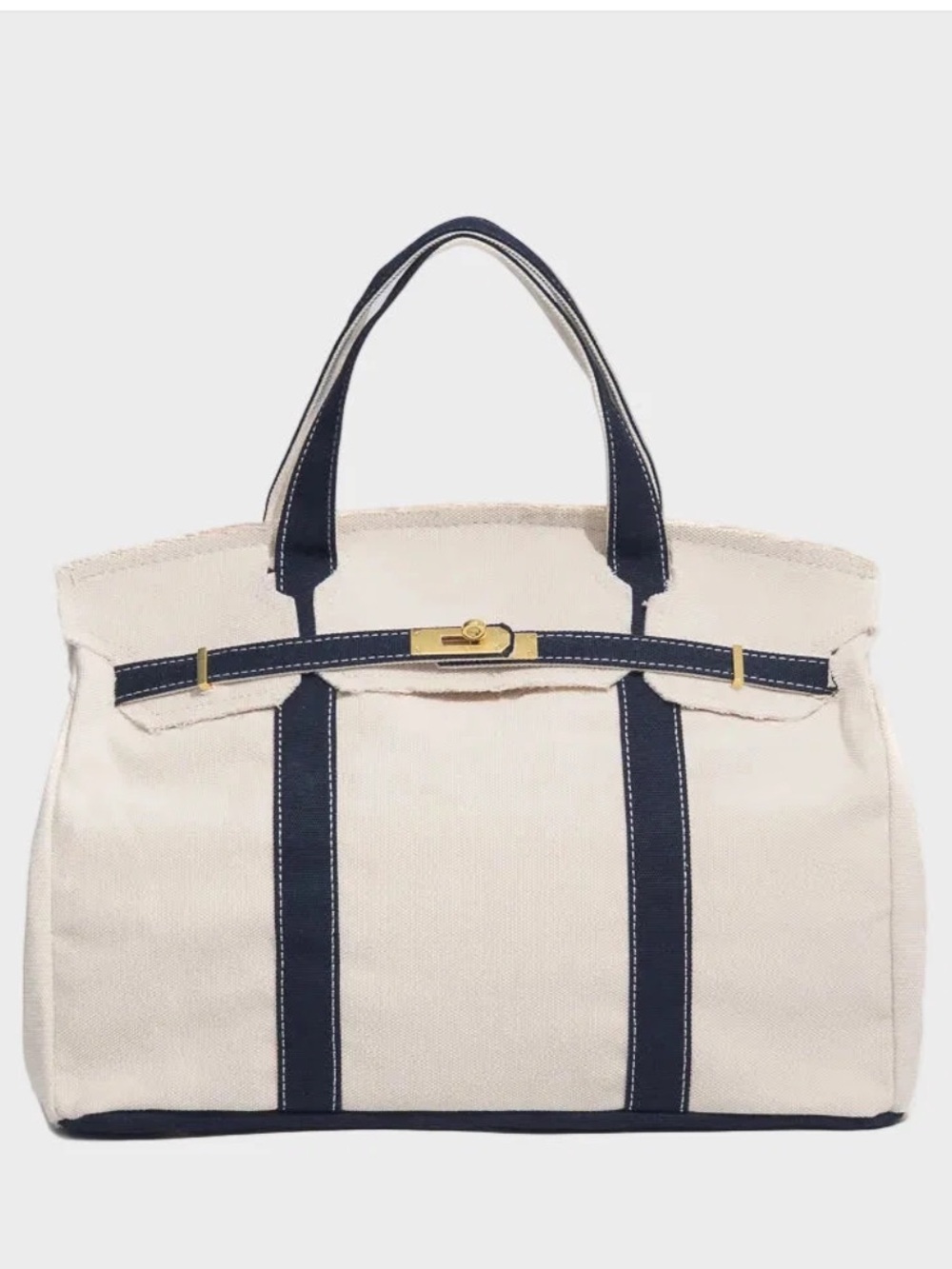 Boatkin canvas bag-navy